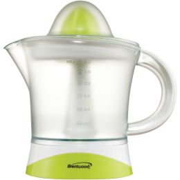 BRENTWOOD(R) APPLIANCES J-17 40-Ounce Electric Citrus Juicer (Clear)