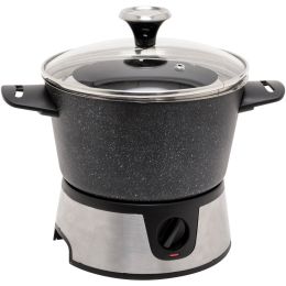 THE ROCK by Starfrit 024704-002-0000 THE ROCK by Starfrit 3.2-Quart Electric Fondue Set