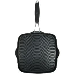 Starfrit 30036-006-SPEC 10" x 10" Grill Pan with Foldable Handle