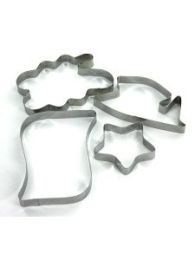 Metal Graduation-Themed Cookie Cutters