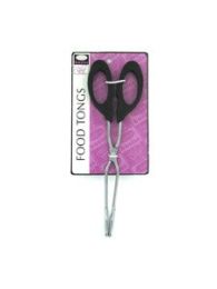 Metal food tongs