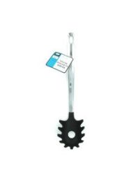 Nylon spaghetti server, slotted with stainless handle