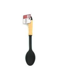 Nylon Serving Spoon with Wood Handle