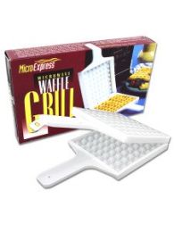 Microwave waffle grill