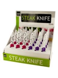 Steak Knife with Hearts Cover Counter Top Display