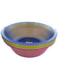 Round strainer basket