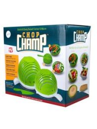 Chop Champ Set of Two Salad Cutter with Knife