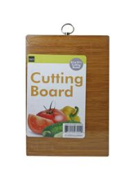 Rectangle Wood Cutting Board With Hanging Loop Hook