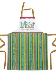 &#039;Live&#039; Delight in Life Cotton Kitchen Apron