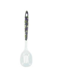 Grape Print Melamine Slotted Spoon