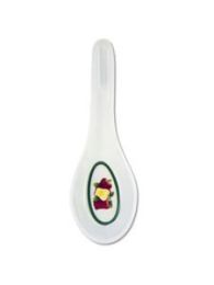 Apple Print Melamine Soup Spoon