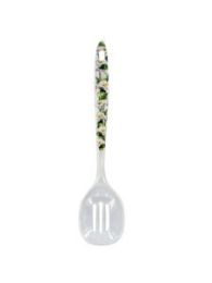 Lily Print Melamine Slotted Spoon