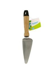 Stainless Steel Cake Server with Wood Handle