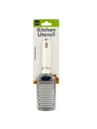 Multi-Purpose Paddle Grater with White Handle