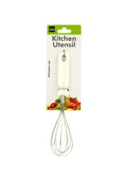 Multi-Purpose Whisk with White Handle