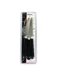 Set of three dinner knives
