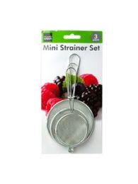 Stainless Steel Mini Strainer Set