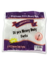 Heavy Duty Plastic Forks