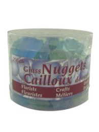 Glass ice nuggets, 250 grams