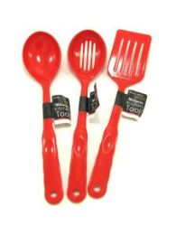 Red Melamine Kitchen Tools
