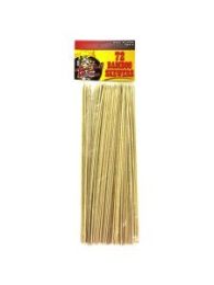 Huge set of bamboo skewers (72 count)