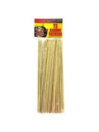 Huge set of bamboo skewers (72 count)