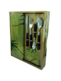 24 Piece Palm Table Setting