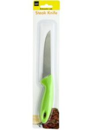 Steak Knife with Colorful Handle