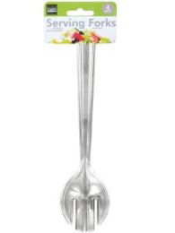 Disposable Plastic Serving Forks & Spoons