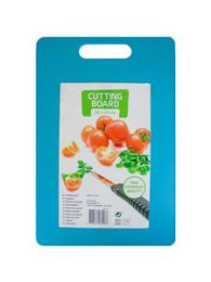 Solid Color Plastic Cutting Board with Handle