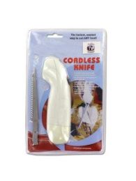 One touch cordless knife