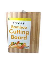 Striped Bamboo Cutting Board
