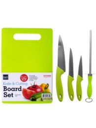 Knife & Cutting Board Set