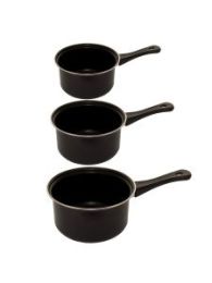 Steel Non-Stick Saucepan Set