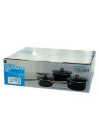 Steel Non-Stick Cookware Set