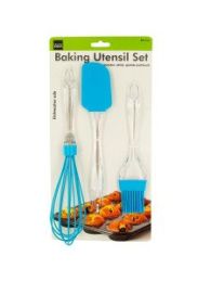 Silicone & Plastic Baking Utensil Set