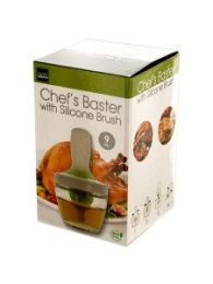 Chef&#039;s Baster with Silicone Brush & Cup Set