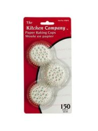 Floral Print Mini Paper Baking Cups
