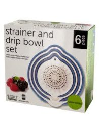 Strainer & Drip Bowl Set