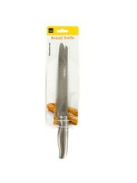 Stainless Steel Bread Knife with Matching Handle
