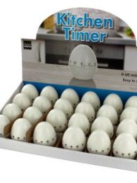 Egg Shape Kitchen Timer Countertop Display