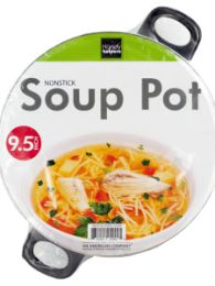 Nonstick Soup Pot with Lid & Handles
