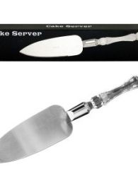 Stainless Steel Cake Server with Acrylic Handle