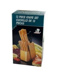 MasterChef Cutlery & Wood Block Set