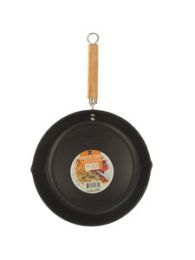 All Purpose Frying Pan with Wood Handle