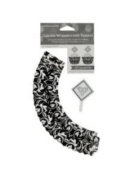 Ever After Cupcake Wraps & Toppers Set
