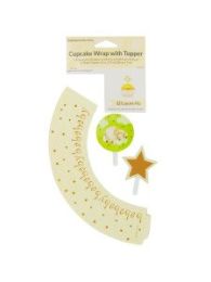 Ba Ba Baby Cupcake Wraps & Toppers