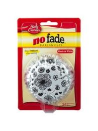 24 ct Betty Crocker Standard Size Black & White Baking Cups
