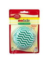 24ct Betty Crocker Standard Chevron Celebration Baking Cups