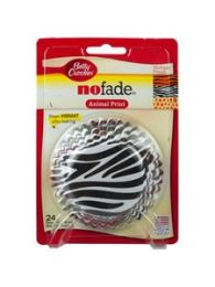 24 ct Betty Crocker Standard Size Animal Print Baking Cup